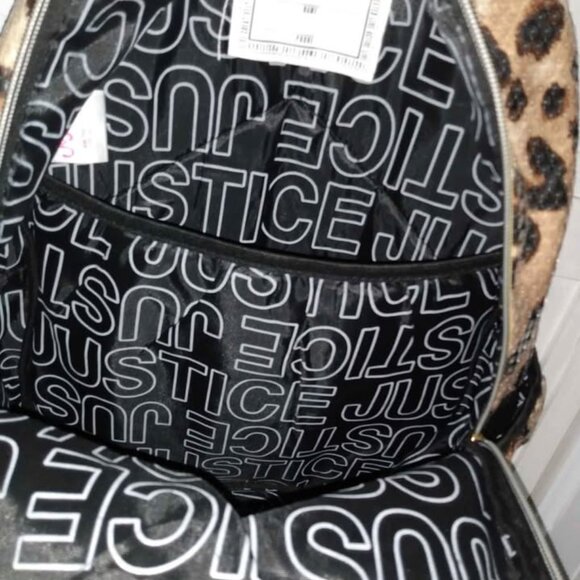 Justice Sequence Leopard Laptop Backpack - Picture 2 of 6